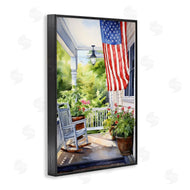 Petal Prints Design | Patriotic Summer Porch