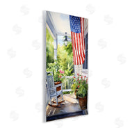 Petal Prints Design | Patriotic Summer Porch
