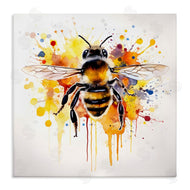 Petal Prints Design | Watercolor Style Bee
