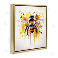 Petal Prints Design | Watercolor Style Bee