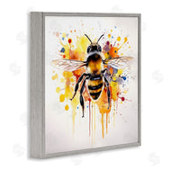Petal Prints Design | Watercolor Style Bee