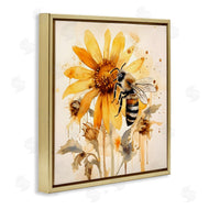 Petal Prints Design | Busy Bee with Flower