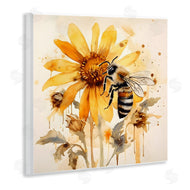 Petal Prints Design | Busy Bee with Flower