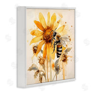 Petal Prints Design | Busy Bee with Flower