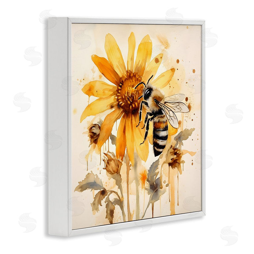 Petal Prints Design | Busy Bee with Flower