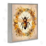 Petal Prints Design | Country Bee Wreath