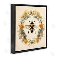 Petal Prints Design | Cottage Bee Wreath