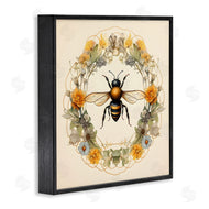 Petal Prints Design | Cottage Bee Wreath