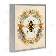 Petal Prints Design | Cottage Bee Wreath