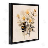 Petal Prints Design | Honeybee with Daisies
