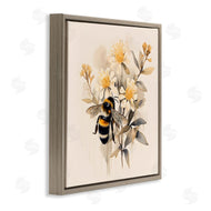Petal Prints Design | Honeybee with Daisies