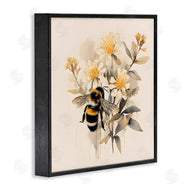 Petal Prints Design | Honeybee with Daisies