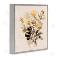 Petal Prints Design | Honeybee with Daisies