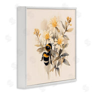 Petal Prints Design | Honeybee with Daisies