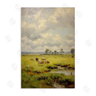 Petal Prints Design | Grazing Cows Countryside