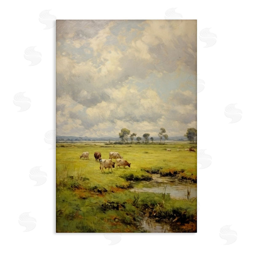 Petal Prints Design | Grazing Cows Countryside