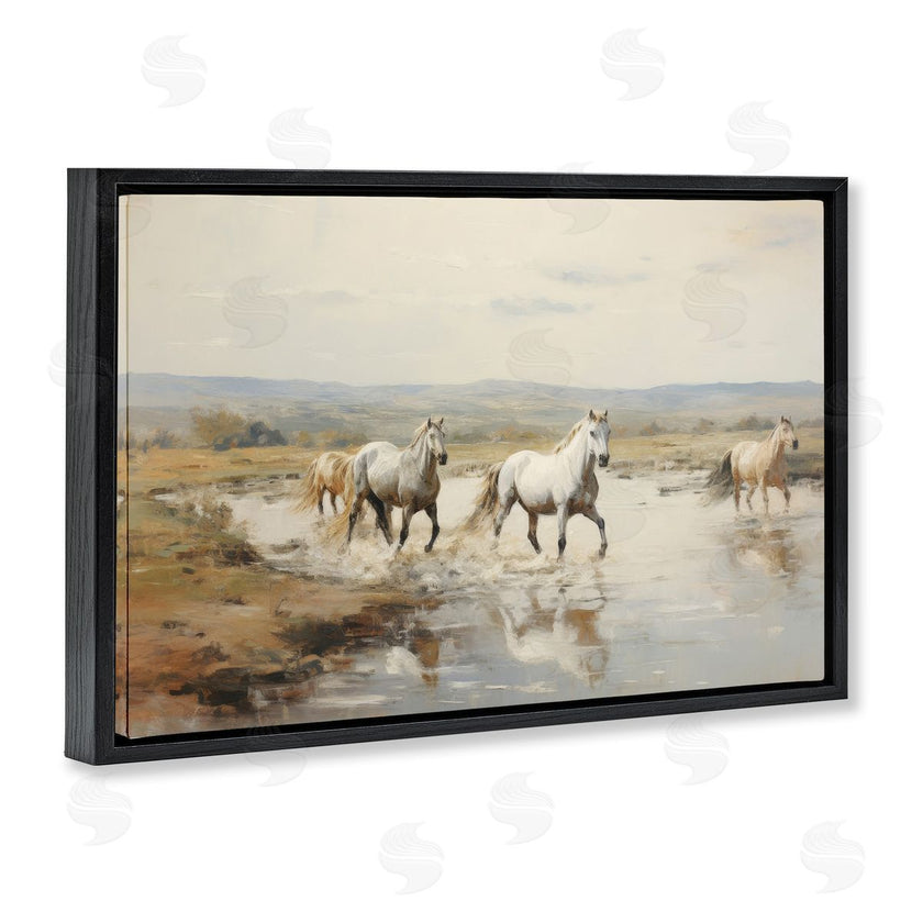 Petal Prints Design | Free Horses Running