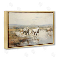 Petal Prints Design | Free Horses Running