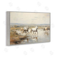 Petal Prints Design | Free Horses Running