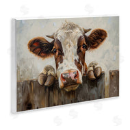 Petals Prints Design | Cow On Fence