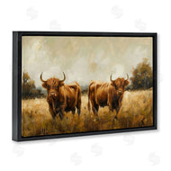 Petals Prints Design | Couple of Cows