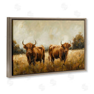 Petals Prints Design | Couple of Cows