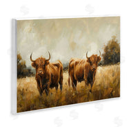 Petals Prints Design | Couple of Cows