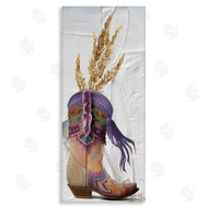 Sasha | Cowboy Boot and Wheat