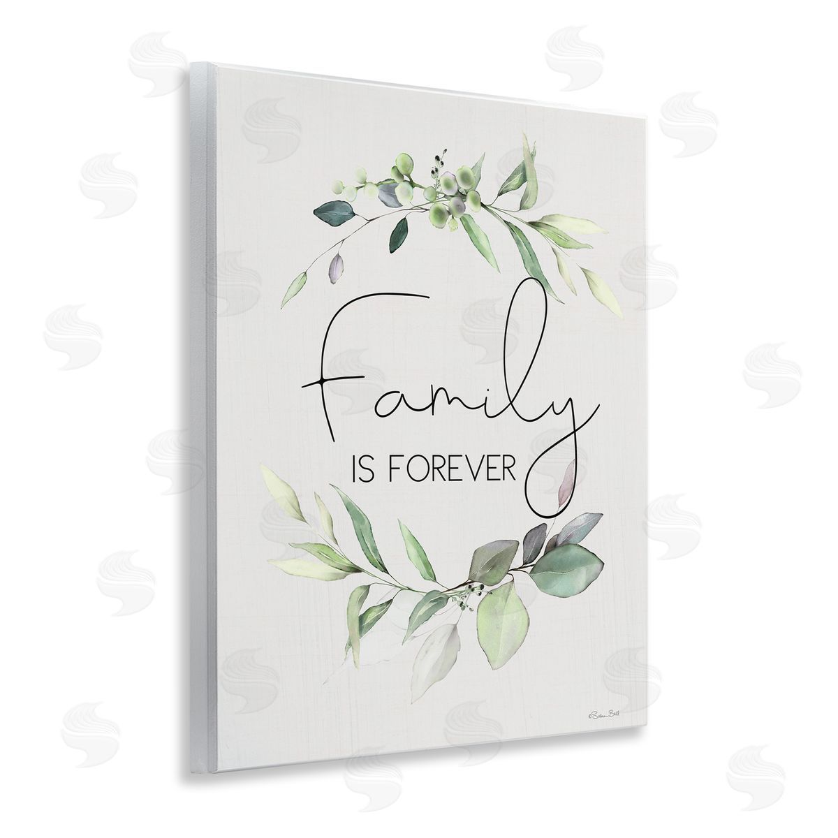 Family Is Forever Wood Plaque Wall Art, Home Decor by Susan Ball