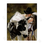 Victoria Schultz | Cowgirl and Spotted Horse