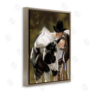 Victoria Schultz | Cowgirl and Spotted Horse