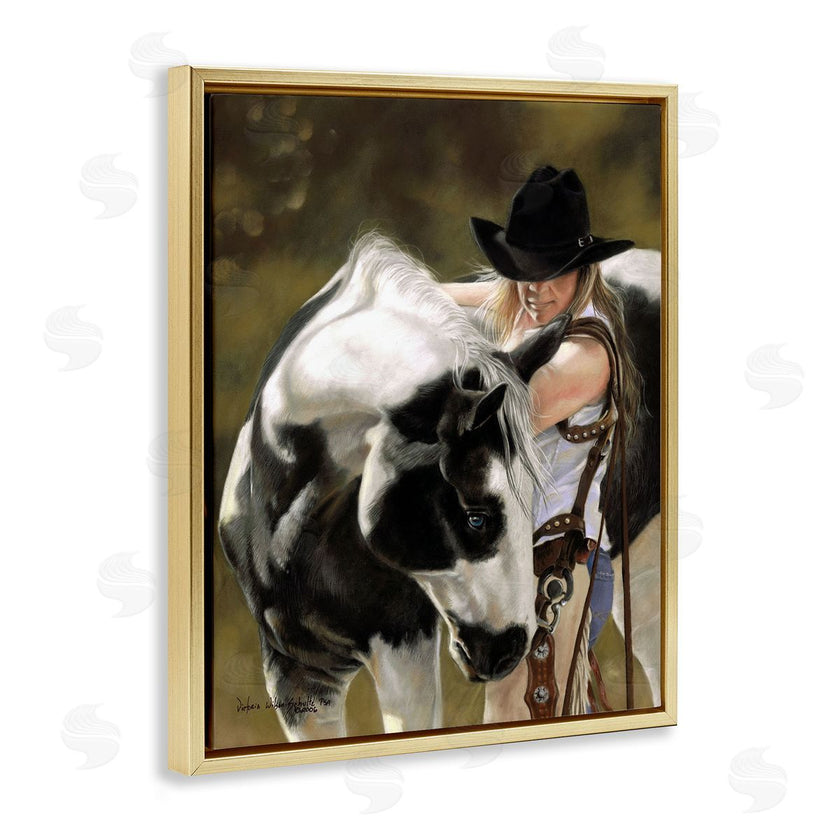 Victoria Schultz | Cowgirl and Spotted Horse