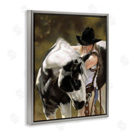 Victoria Schultz | Cowgirl and Spotted Horse