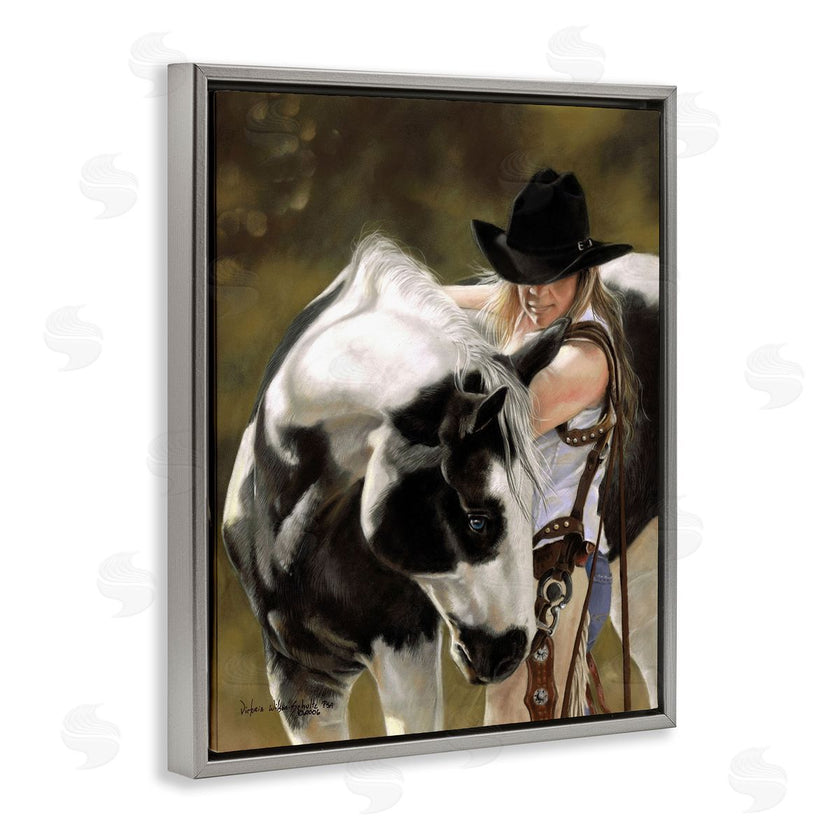 Victoria Schultz | Cowgirl and Spotted Horse