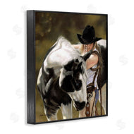 Victoria Schultz | Cowgirl and Spotted Horse