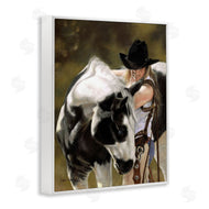 Victoria Schultz | Cowgirl and Spotted Horse