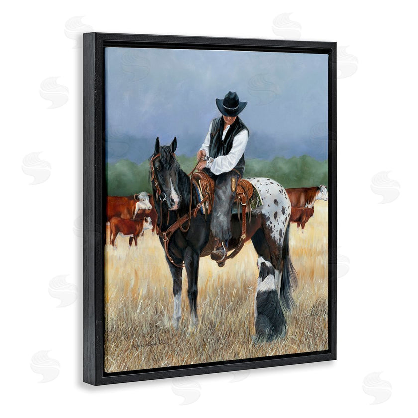 Victoria Schultz | Cowboy and Dog