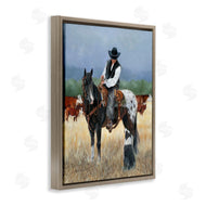 Victoria Schultz | Cowboy and Dog