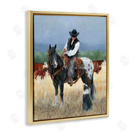 Victoria Schultz | Cowboy and Dog