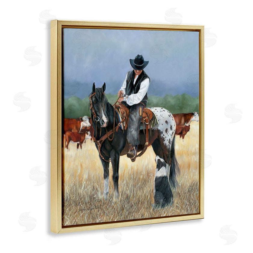 Victoria Schultz | Cowboy and Dog