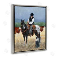 Victoria Schultz | Cowboy and Dog