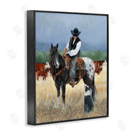 Victoria Schultz | Cowboy and Dog