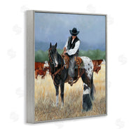 Victoria Schultz | Cowboy and Dog
