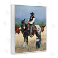Victoria Schultz | Cowboy and Dog