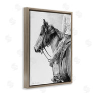 Victoria Schultz | Detailed Stallion and Cowboy