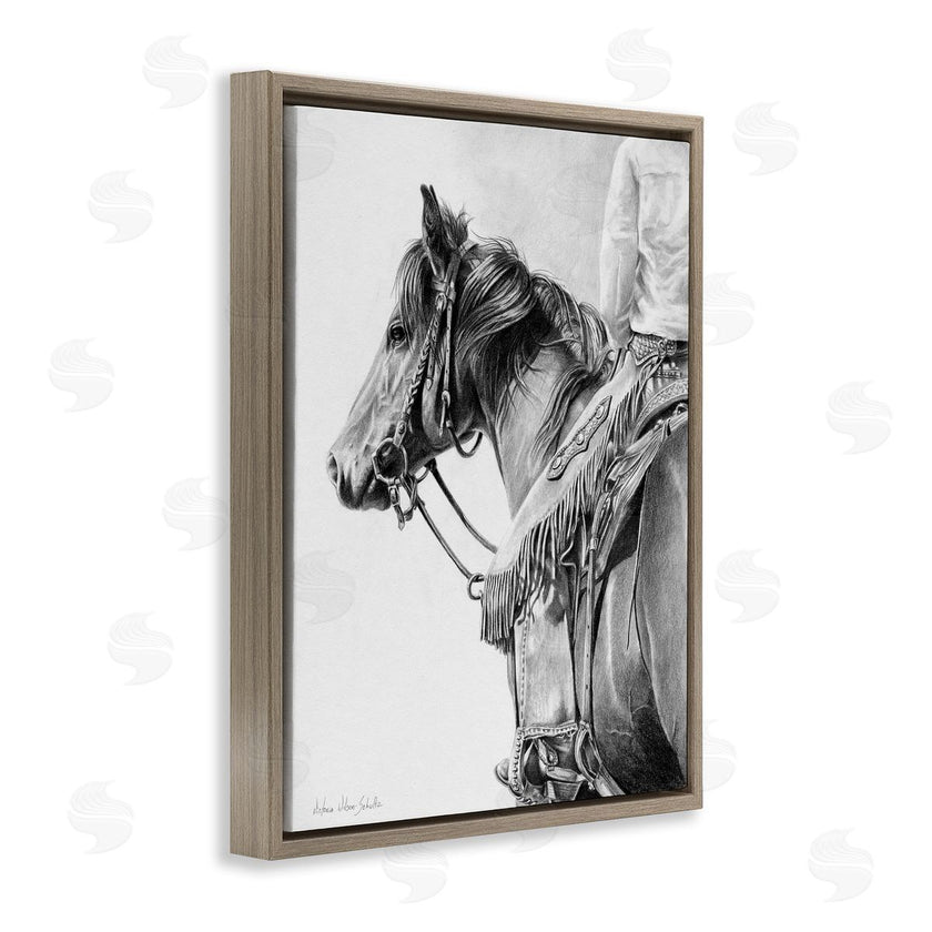 Victoria Schultz | Detailed Stallion and Cowboy