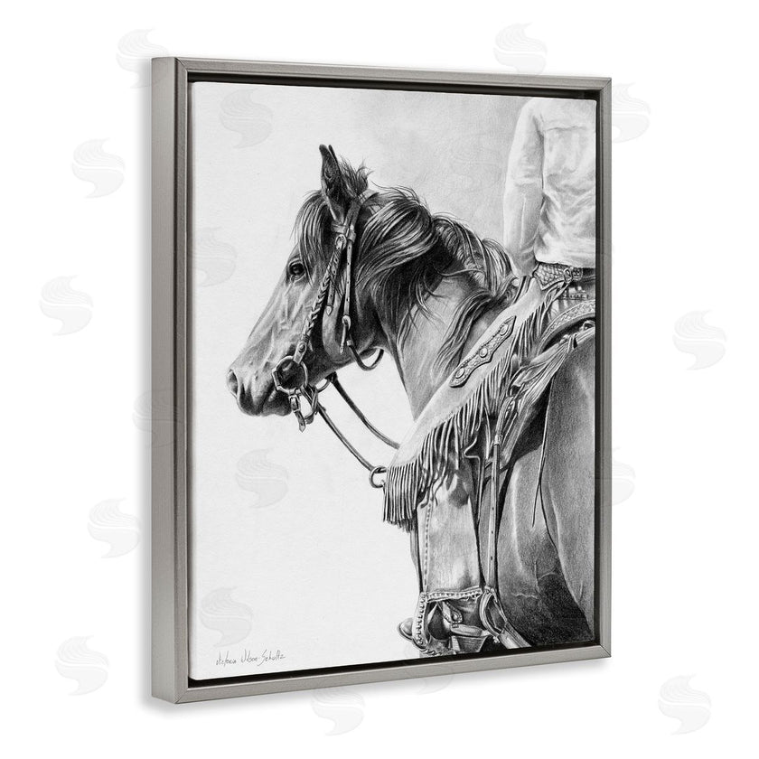 Victoria Schultz | Detailed Stallion and Cowboy