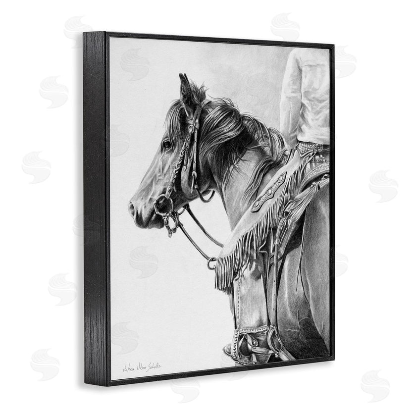 Victoria Schultz | Detailed Stallion and Cowboy