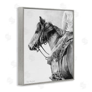Victoria Schultz | Detailed Stallion and Cowboy