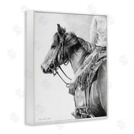 Victoria Schultz | Detailed Stallion and Cowboy
